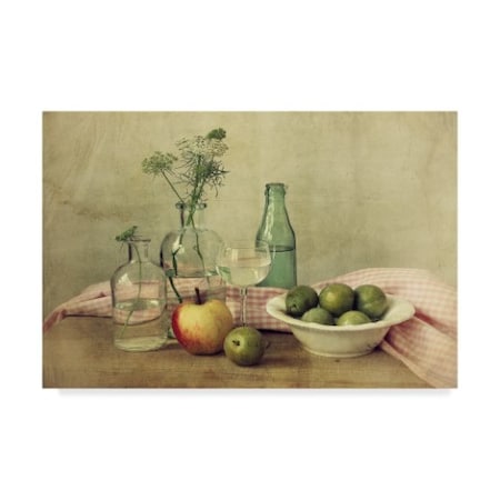 Ellen Van Deelen 'Still Life Glassware' Canvas Art,22x32